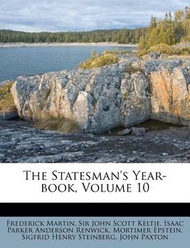 portada the statesman's year-book, volume 10 (en Inglés)