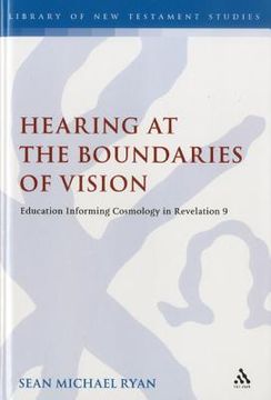 portada hearing at the boundaries of vision (en Inglés)
