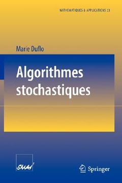 portada algorithmes stochastiques (en Inglés)