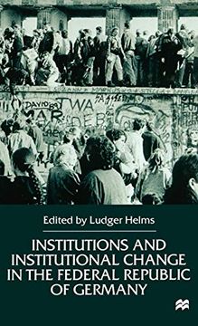 portada Institutions and Institutional Change in the Federal Republic of Germany (in English)