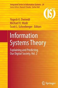 portada Information Systems Theory: Explaining and Predicting Our Digital Society, Vol. 2 (in English)