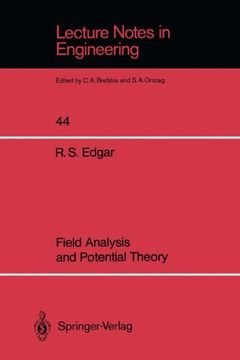 portada Field Analysis and Potential Theory (Lecture Notes in Engineering) (en Inglés)