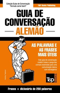portada Guia de Conversação Português-Alemão e mini dicionário 250 palavras
