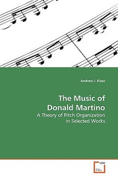 portada the music of donald martino (in English)