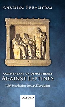 portada Commentary on Demosthenes Against Leptines: With Introduction, Text, and Translation 
