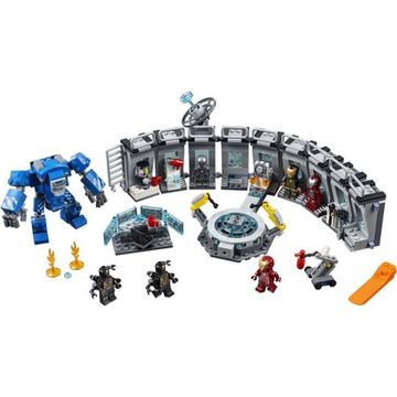 LEGO Marvel Avengers Iron Man Hall of Armor 76125 Building Kit - Tony Stark Action Figure
