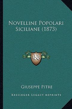 portada Novelline Popolari Siciliane (1873) (en Italiano)