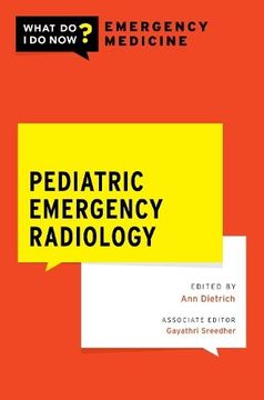 portada Pediatric Emergency Radiology (What do i do now Emergency Medicine) (en Inglés)
