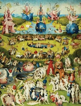 portada Hieronymus Bosch Planner 2023: The Garden of Earthly Delights Organizer Calendar Year January-December 2023 (12 Months) Northern Renaissance Painting 