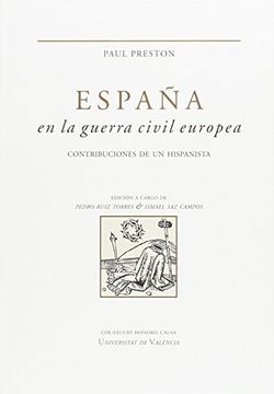 portada España en la Guerra Civil Europea (Honoris Causa)