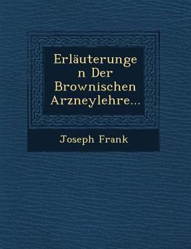 portada Erlauterungen Der Brownischen Arzneylehre... (en Inglés)