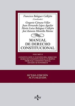 portada Manual De Derecho Constitucional (in Spanish)