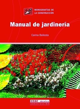portada Manual de jardinería (Monografía de la construcción)