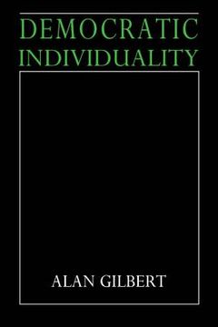 portada Democratic Individuality (en Inglés)