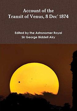 portada Account of the Transit of Venus 8 Dec' 1874 (en Inglés)