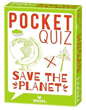 portada Moses. Pocket Quiz Save the Planet l 150 Rätsel - Fragen Über den Schutz Unserer Erde l für Kinder ab 12 Jahren und Erwachsene (Pocket Quiz: Ab 12 Jahre /Erwachsene) (en Alemán)