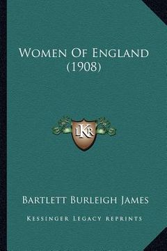 portada women of england (1908) (en Inglés)