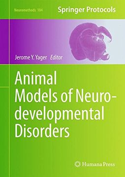 portada Animal Models of Neurodevelopmental Disorders (en Inglés)