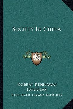 portada society in china (en Inglés)