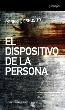 portada El Dispositivo de la Persona (in Spanish)