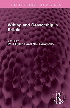 portada Writing and Censorship in Britain (en Inglés)