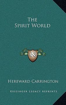 portada the spirit world (en Inglés)
