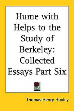 portada hume with helps to the study of berkeley: collected essays part six