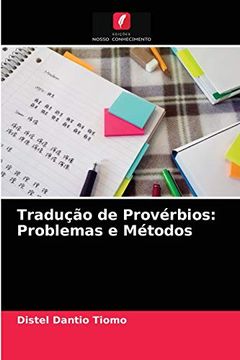 portada Tradução de Provérbios: Problemas e Métodos (en Portugués)