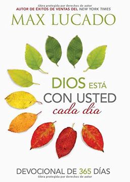 portada Dios Está con Usted Cada Día: Devocional de 365 Días (in Spanish)