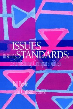 portada issues in setting standards: establishing standards (en Inglés)