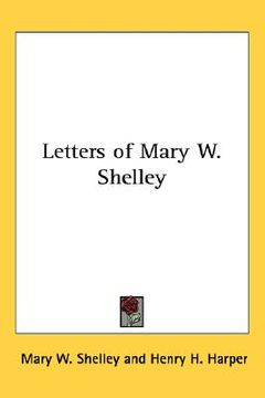 portada letters of mary w. shelley (en Inglés)