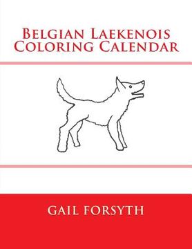 portada Belgian Laekenois Coloring Calendar (en Inglés)