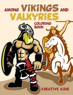 portada Among Vikings and Valkyries Coloring Book (en Inglés)