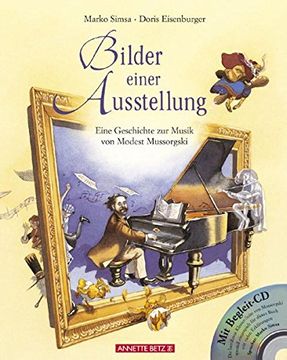 portada Bilder einer Ausstellung mit CD: Eine Geschichte zur Musik von Modest Mussorgski (in German)