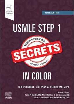 portada Usmle Step 1 Secrets in Color (en Inglés)