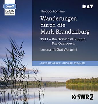 portada Wanderungen Durch die Mark Brandenburg - Teil i: Die Grafschaft Ruppin / das Oderbruch: Lesung mit Gert Westphal (2 Mp3-Cds) (en Alemán)