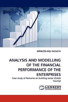 portada analysis and modelling of the financial performance of the enterprises