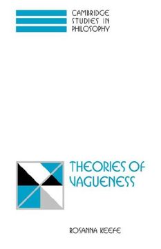portada Theories of Vagueness (Cambridge Studies in Philosophy) (en Inglés)