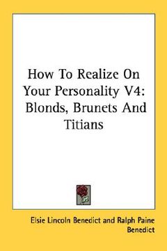 portada how to realize on your personality v4: blonds, brunets and titians