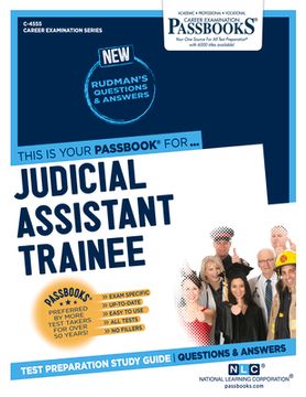 portada Judicial Assistant Trainee (C-4555): Passbooks Study Guide Volume 4555 (en Inglés)