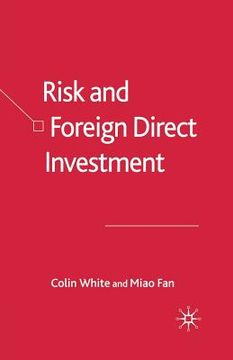 portada Risk and Foreign Direct Investment (en Inglés)