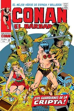 portada Biblioteca Conan. Conan El Bárbaro 02: Los guardianes de la cripta