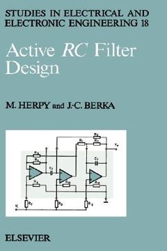 portada active rc filter design (en Inglés)