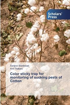 portada Color sticky trap for monitoring of sucking pests of Cotton (en Inglés)