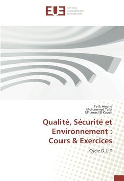 portada Qualité, Sécurité et Environnement: Cours & Exercices: Cycle D. U. T (en Francés)