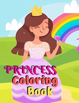 portada Princess Coloring Book (en Inglés)