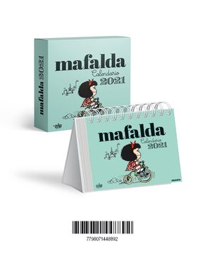portada 2021 Mafalda Calendario Caja - Verde