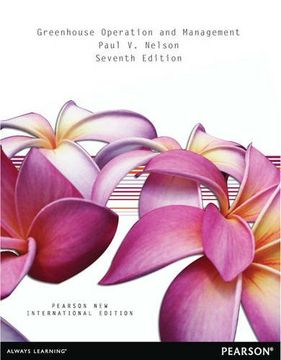 portada Greenhouse Operation and Management: Pearson new International Edition (en Inglés)