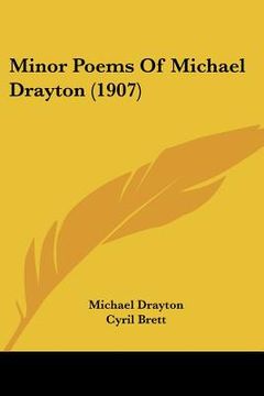 portada minor poems of michael drayton (1907) (en Inglés)