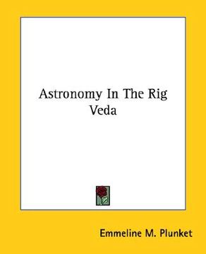 portada astronomy in the rig veda (en Inglés)